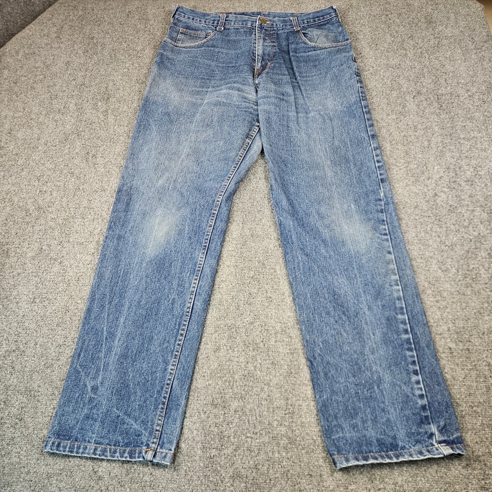 Rasco FR Flame Resistant Work Jeans Mens 36x32 Blue Denim NFPA 2112 Industrial